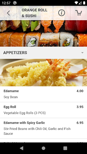 Orange Roll & Sushi Screenshot 2