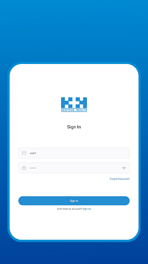 Heritage Health Corporate App Screenshot 1