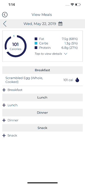 Options Health Coach Screenshot 1