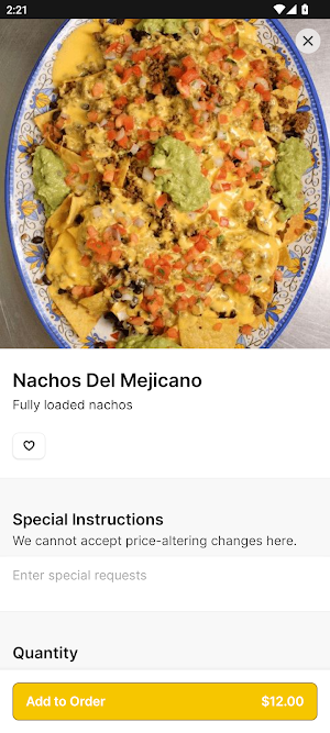El Mejicano Tex-Mex Grill Screenshot 3
