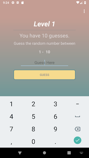 Guess The Number Screenshot 1