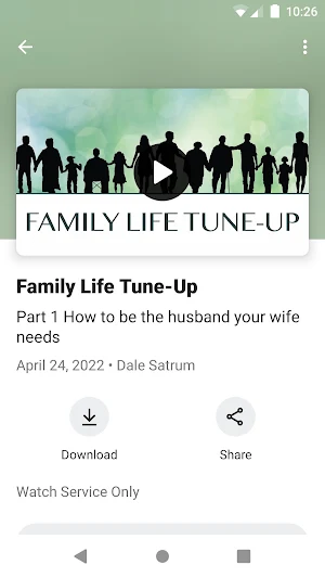 Foothills Community Church Screenshot 2
