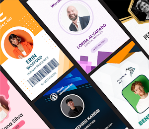 Employee Card Maker with Photo Screenshot 2