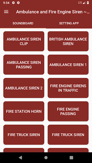 Ambulance and Fire Siren Sounds ~ Sclip.app Screenshot 0