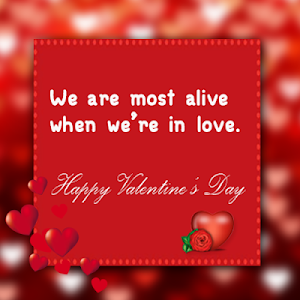 Valentine Love Card Love Quote Screenshot 1