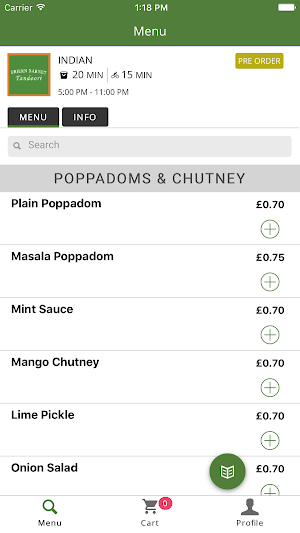 Friern Barnet Tandoori Screenshot 0