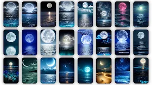 Moon Over Water Live Wallpaper Screenshot 0