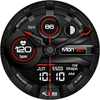 Rolma Black Ice 4 Watchface