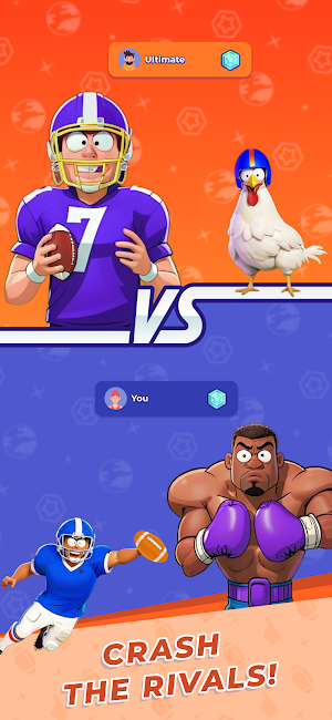 Draw Hit:Crazy Football League Screenshot 1