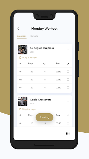 Coach Clinton Online Fitness Screenshot 1