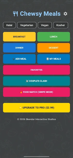 Chewsy Meals Screenshot 0