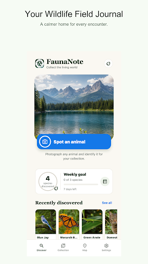 FaunaNote: Animal Scanner Screenshot 0