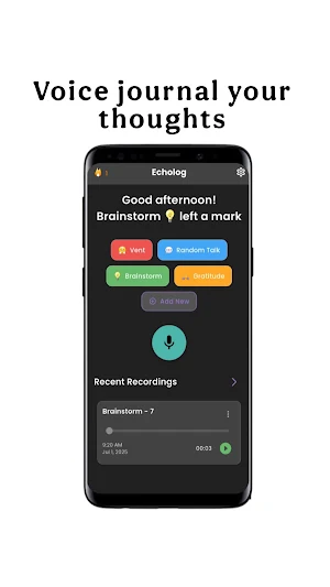 EchoLog Screenshot 0