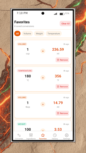 Kitchen Recipe Unit Master Screenshot 3
