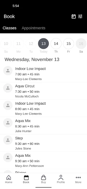 Dolphins Fitness and Aquatic Screenshot 1