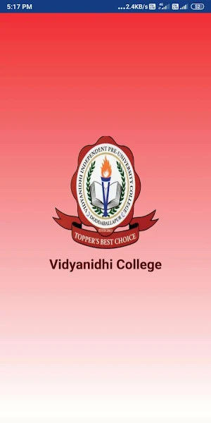 Vidyanidhi college Screenshot 0