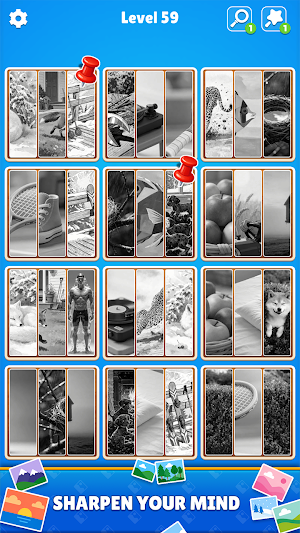 Jigsaw Trio: Card Sort Puzzle Screenshot 1