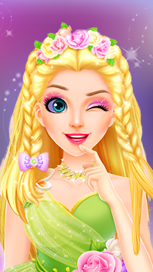 Braided MakeUp Hair Salon Game Screenshot 0