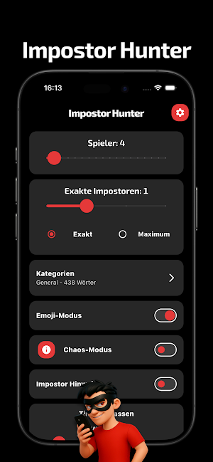 Imposter - Hochstapler Spiel Screenshot 0