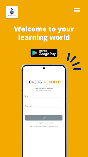 Corserv Academy Screenshot 0