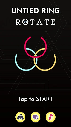 Untied Rings Rotate Screenshot 0