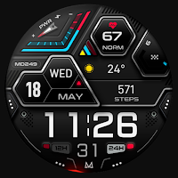 MD249 Digital watch face