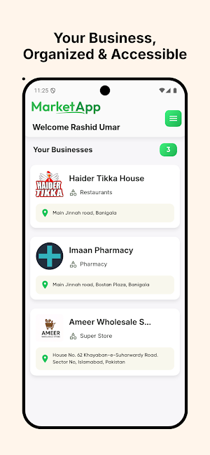 MarketApp Business Screenshot 1
