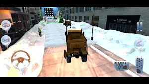 US Snow Excavator: Clean Roads Screenshot 3