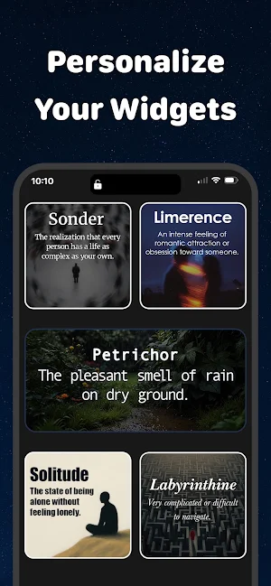 Widget Vocabulary: Learn Words Screenshot 1