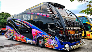 Mod Bussid bus Thailand Screenshot 2