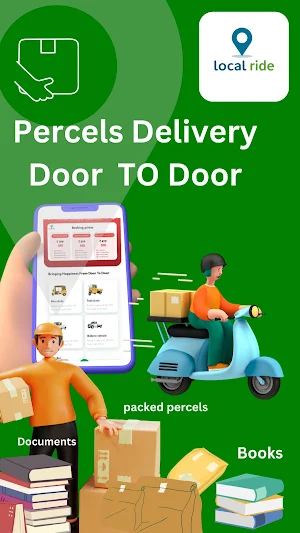 Localride: Parcel&FoodDelivery Screenshot 0