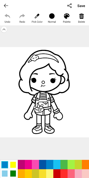 Toca Life Coloring Book Screenshot 1