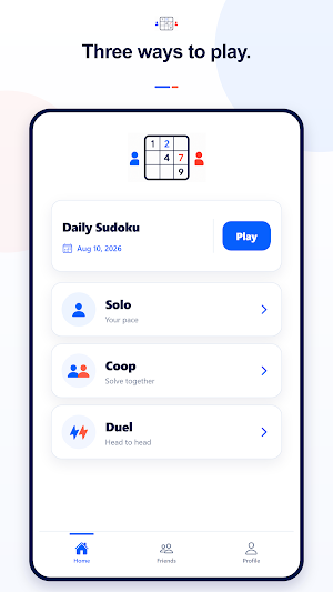 Su2ku - Sudoku for 2 Screenshot 1