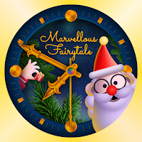 Fairytale watch face blue