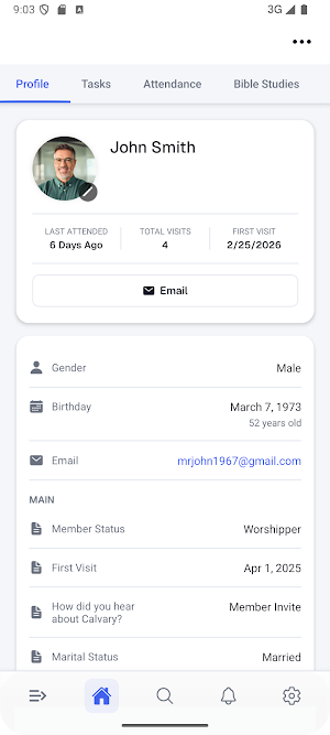 Reach Church Management Screenshot 3