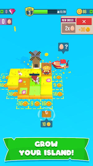 Grow Island - Farm Zoo Sandbox Screenshot 1