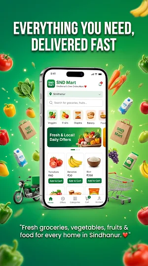 SND Mart – daily grocery items Screenshot 1