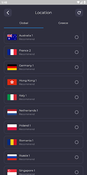 Greece VPN - Get Greece IP Screenshot 2