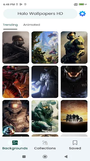 Halo Wallpapers HD Screenshot 0