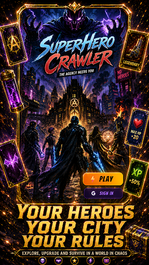 SuperHero Crawler: Roguelike Screenshot 0