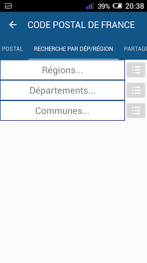 Code Postal France Screenshot 3