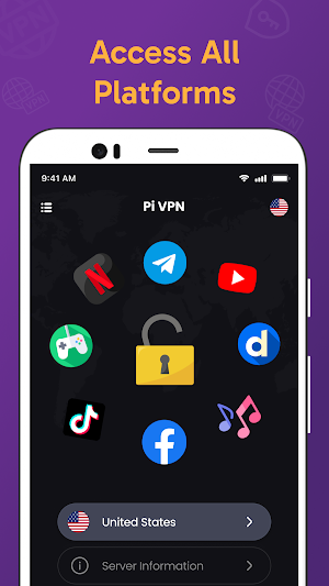 Pi VPN - Unlimited internet Screenshot 2