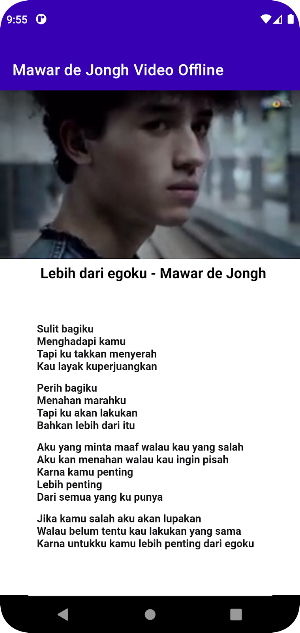 Mawar de Jongh Video Offline Screenshot 1