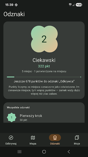 PLace: atrakcje w Polsce Screenshot 1