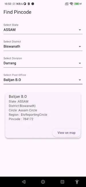 Pincode Finder Screenshot 0