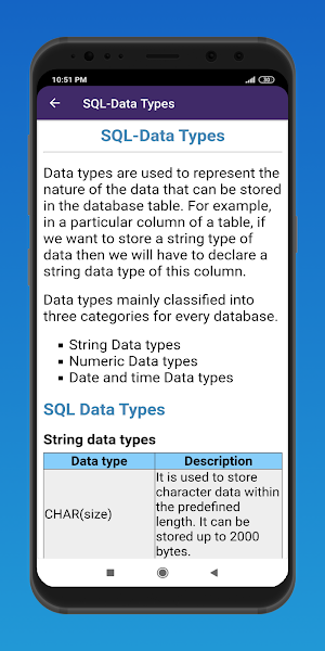 SQL and PL/SQL Tutorial Screenshot 3