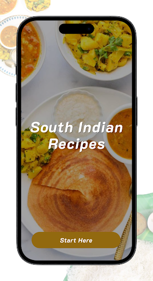 South Indian Food Recipes App Screenshot 0