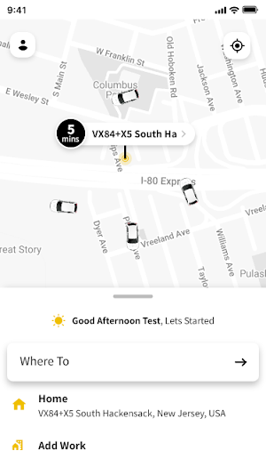 Flash Taxi USA Screenshot 1