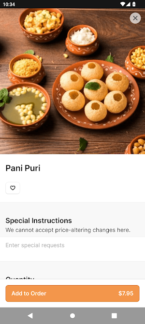 Grains Indian Cuisine Screenshot 3