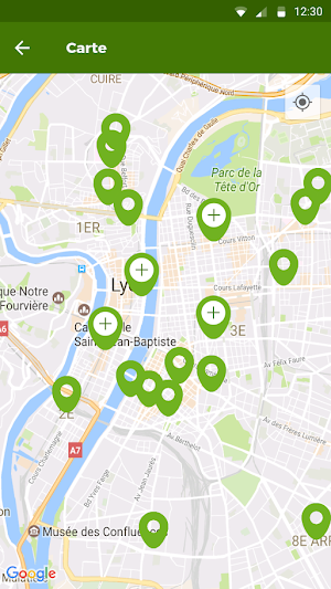 Annuaire Vert Screenshot 0